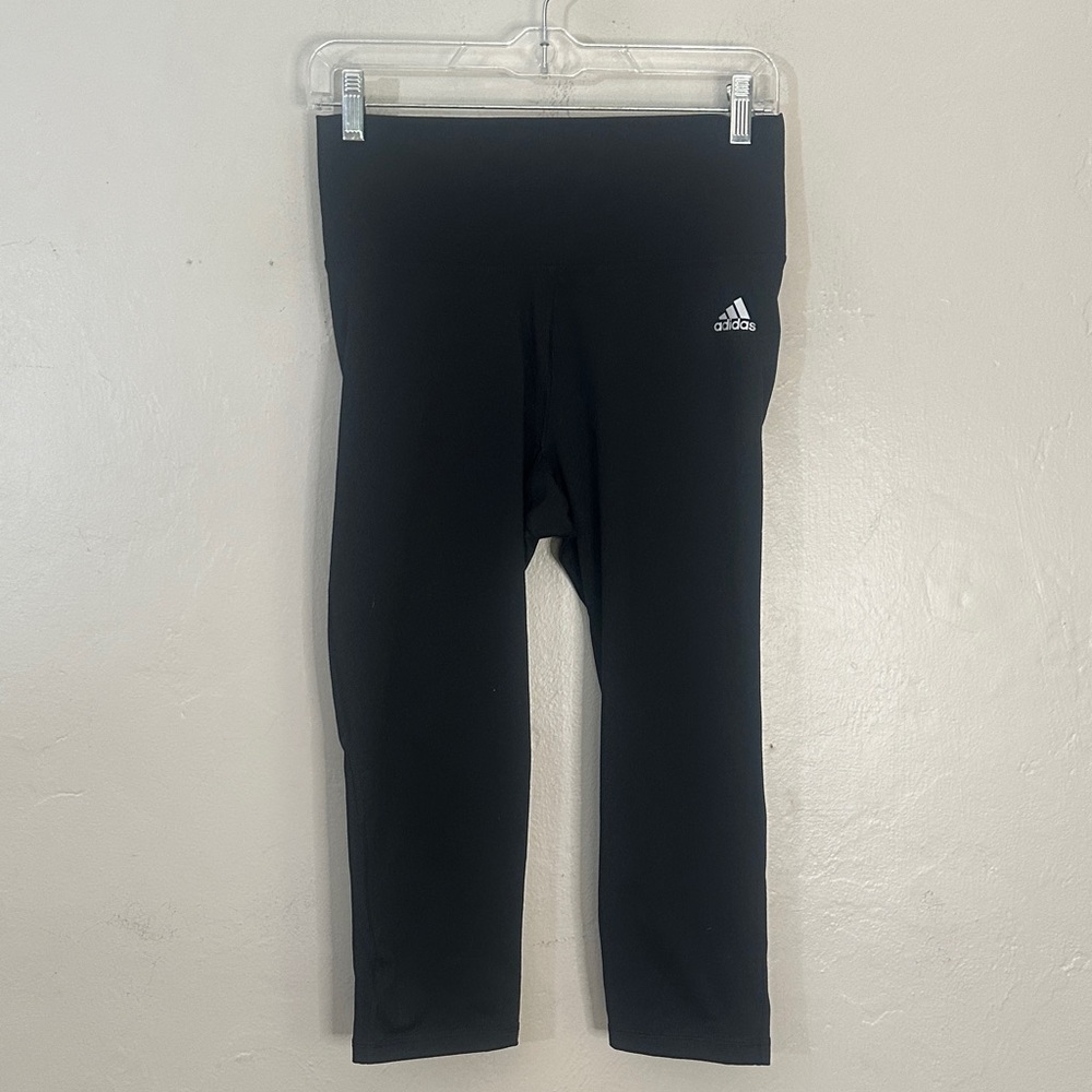 Adidas Black High-Waisted Leggings
